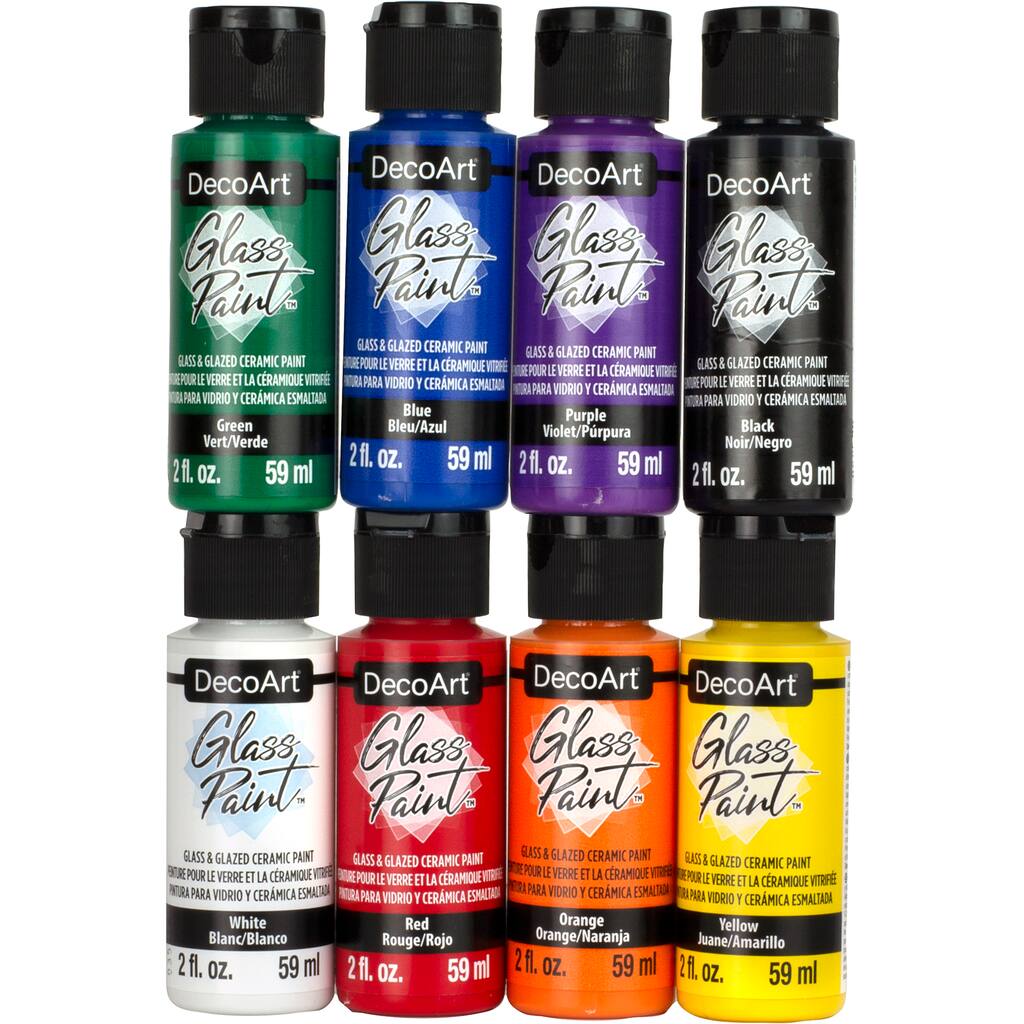 Decoart Glass Paint Ceramic Paint Value Pack Michaels